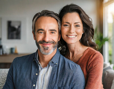 Mature couple